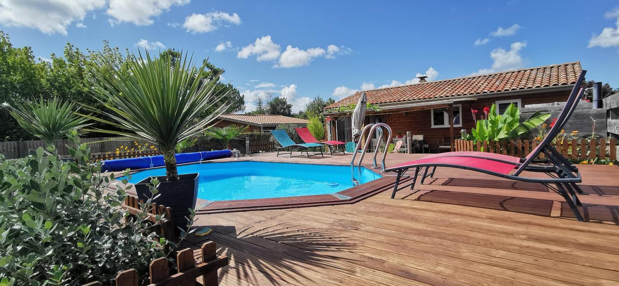 Maison & Piscine Prives,Plages Ocean Et Lac A 10 Kms Linxe Ngoại thất bức ảnh
