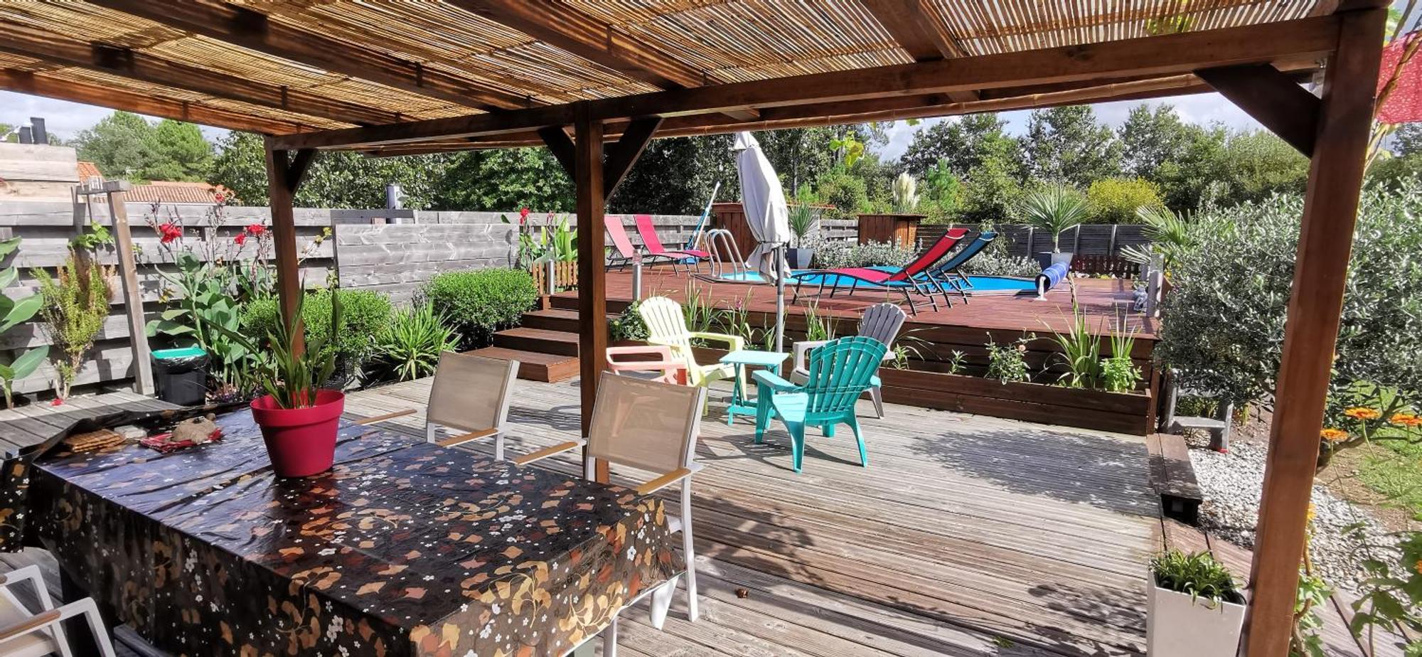 Maison & Piscine Prives,Plages Ocean Et Lac A 10 Kms Linxe Ngoại thất bức ảnh
